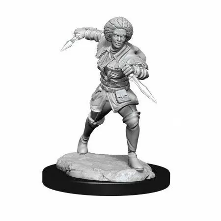 Unpainted Kaya Miniature from Magic: The Gatherin