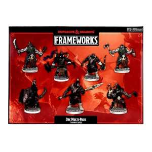D&D Frameworks Orcs 7-Pack Customizable Miniatures