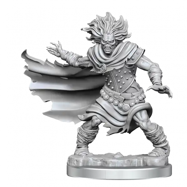 D&D Frameworks Wight Customizable Unpainted Miniature Kit