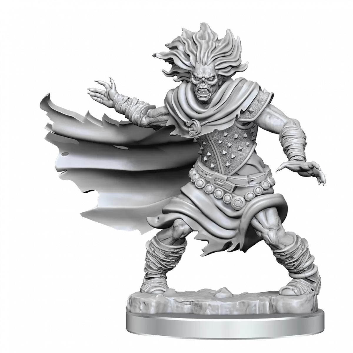 D&D Frameworks Wight Customizable Unpainted Miniature Kit