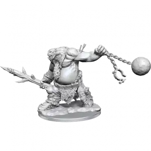 D&D Frameworks Ogre Unpainted Miniature Kit