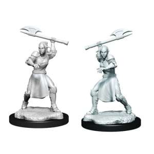 Critical Role Half-Elf Echo Knight and Echo Female Unpainted Miniatures