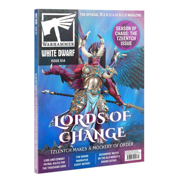 Warhammer White Dwarf Magazine Issue 514 Cover