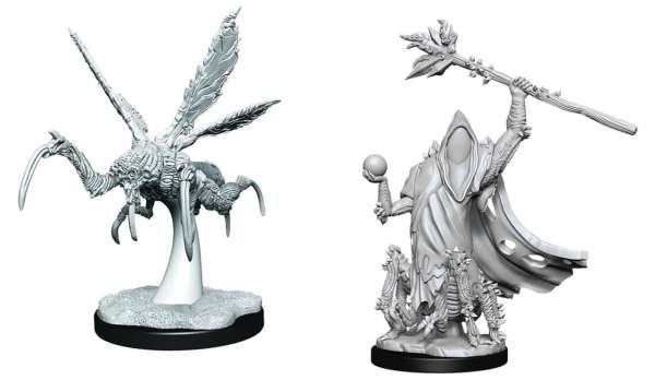 Critical Role Core Spawn Emissary and Seer Unpainted Miniatures