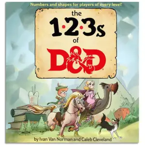 The 123s of D&D Counting Book Cover – Official Dungeons & Dragons