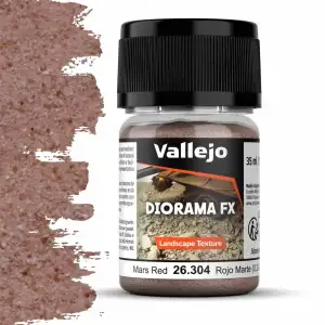 Vallejo Diorama FX Mars Red 35ml Scenic Texture Paint
