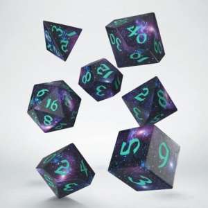 Q Workshop Full Art Dice Set – Stardust Design