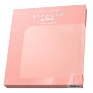 Palms Off Gaming - STEALTH 12 Pocket Zip Trading Card Binder - Pink