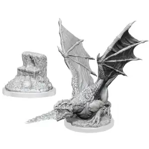 D&D Nolzur’s Marvelous Miniatures – White Dragon Wyrmling