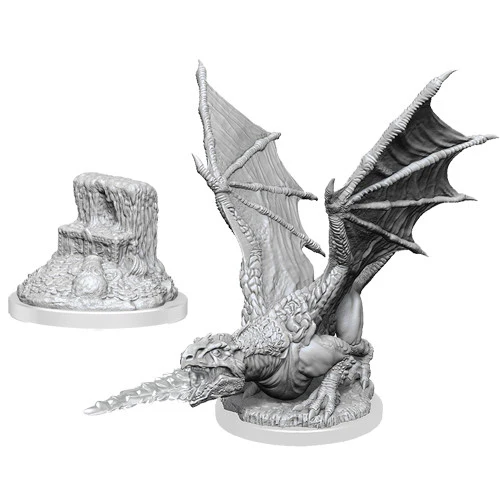 D&D Nolzur’s Marvelous Miniatures – White Dragon Wyrmling