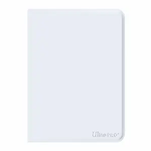 Ultra Pro: UP16176 Vivid 9-Pocket Zippered PRO-Binder: White