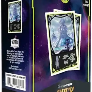 Ultra Pro Apex Sleeves Edge of Eternities Blue Mythic 105ct