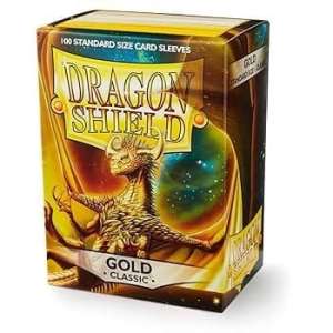 Dragon Shield Gold Classic Sleeves – 100ct