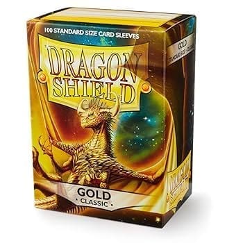 Dragon Shield Gold Classic Sleeves – 100ct
