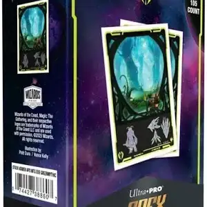 Ultra Pro Apex Sleeves Edge of Eternities Green Mythic 105ct