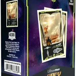 Ultra Pro Apex Sleeves Edge of Eternities White Mythic 105ct
