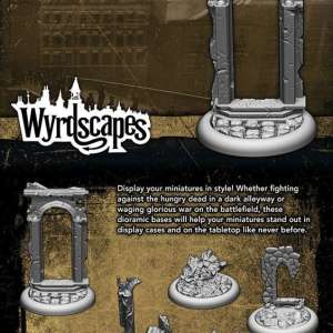 Wyrd Games: Wyrdscapes: Bases: Wyrdscapes Victorian 30MM
