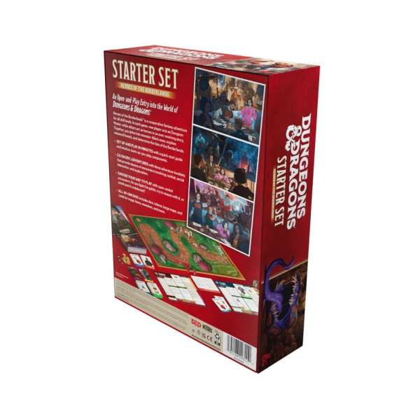 D&D Starter Set: Heroes of the Borderlands box and quickpark digital guide