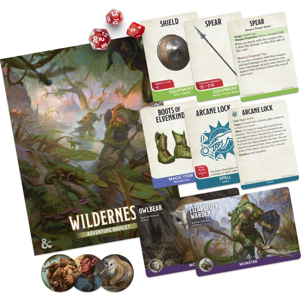 D&D Starter Set: Heroes of the Borderlands box and quickpark digital guide