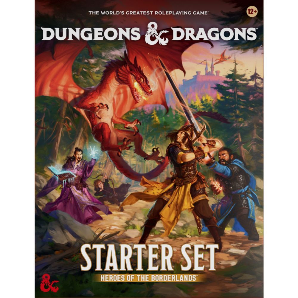 D&D Starter Set: Heroes of the Borderlands box and quickpark digital guide