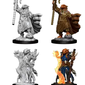 D&D Nolzurs Marvelous Unpainted Miniatures Female Dragonborn Sorcerer
