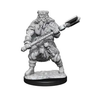 D&D Nolzurs Marvelous Unpainted Miniatures Human Barbarian Male