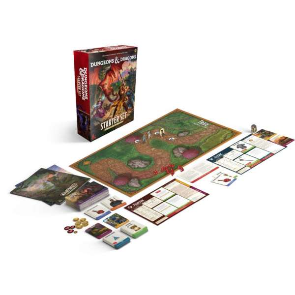 D&D Starter Set: Heroes of the Borderlands box and quickpark digital guide