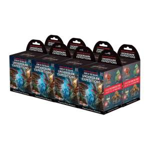 D&D Underdark Expeditions Icons of the Realms Booster Brick set