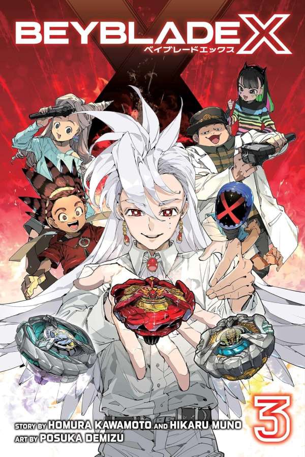 Beyblade X Manga Volume 3 cover art