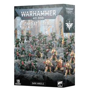 Warhammer 40K Combat Patrol Dark Angels starter set box contents