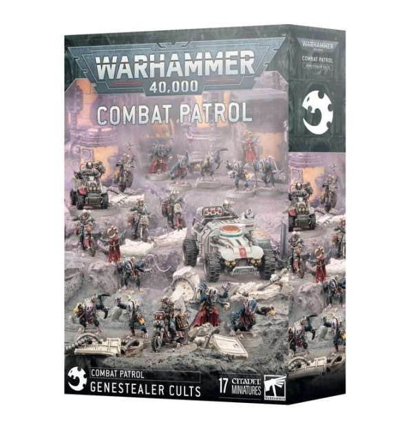 Warhammer 40K Combat Patrol Genestealer Cults starter set box contents