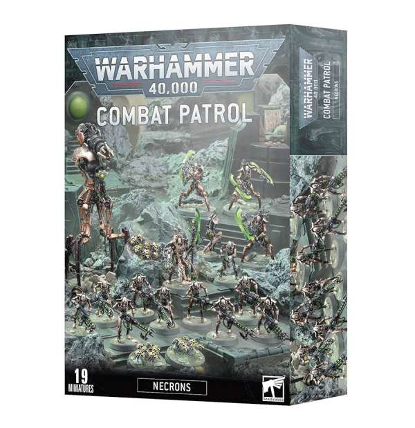 Warhammer 40K Combat Patrol Necrons starter set box contents