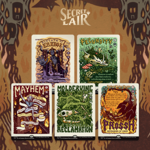 Magic The Gathering Secret Lair Prints of Darkness Non-Foil sealed box