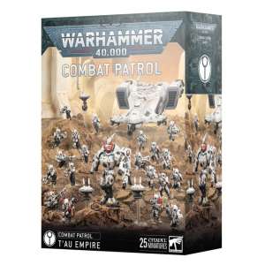 Warhammer 40K Combat Patrol T’au Empire starter set box contents