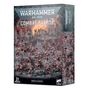Warhammer 40K Combat Patrol World Eaters starter set box contents