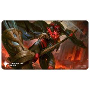 Ultra Pro UP38782 Commander Series Karlach stitched playmat for Magic the Gathering