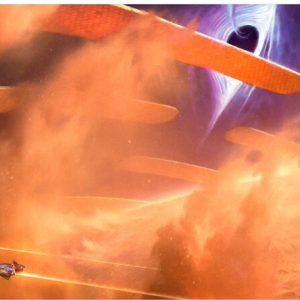 Ultra Pro UP38877 Edge of Eternities Adagia stitched playmat for Magic the Gathering