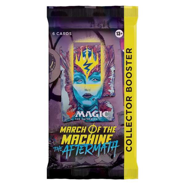 Magic The Gathering March of the Machine The Aftermath Collector Booster Pack sealed