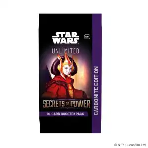 Star Wars Unlimited Secrets of Power Carbonite Booster Pack (Single)