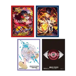 One Piece Card Game Official Sleeves Set 12 anime artwork