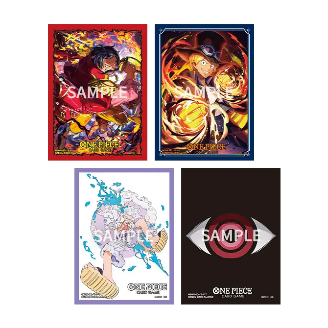 One Piece Card Game Official Sleeves Set 12 anime artwork