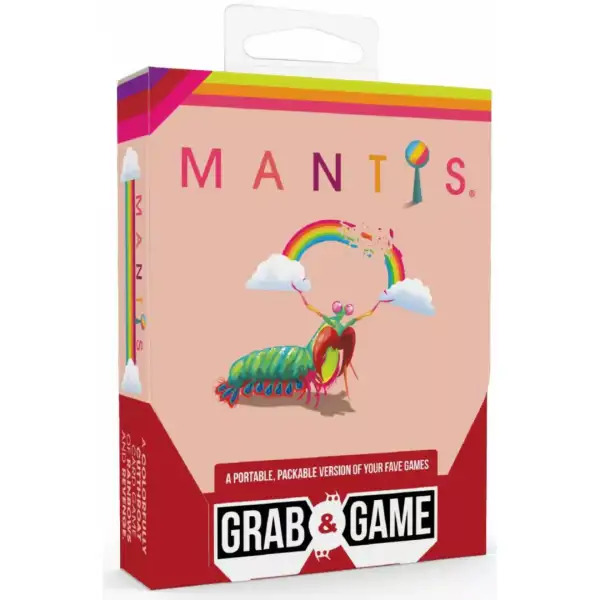 Mantis Card Game by Exploding Kittens colourful packaging