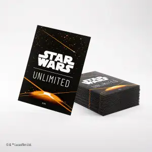 Gamegenic Star Wars Unlimited Premium Art Sleeves Orange pack