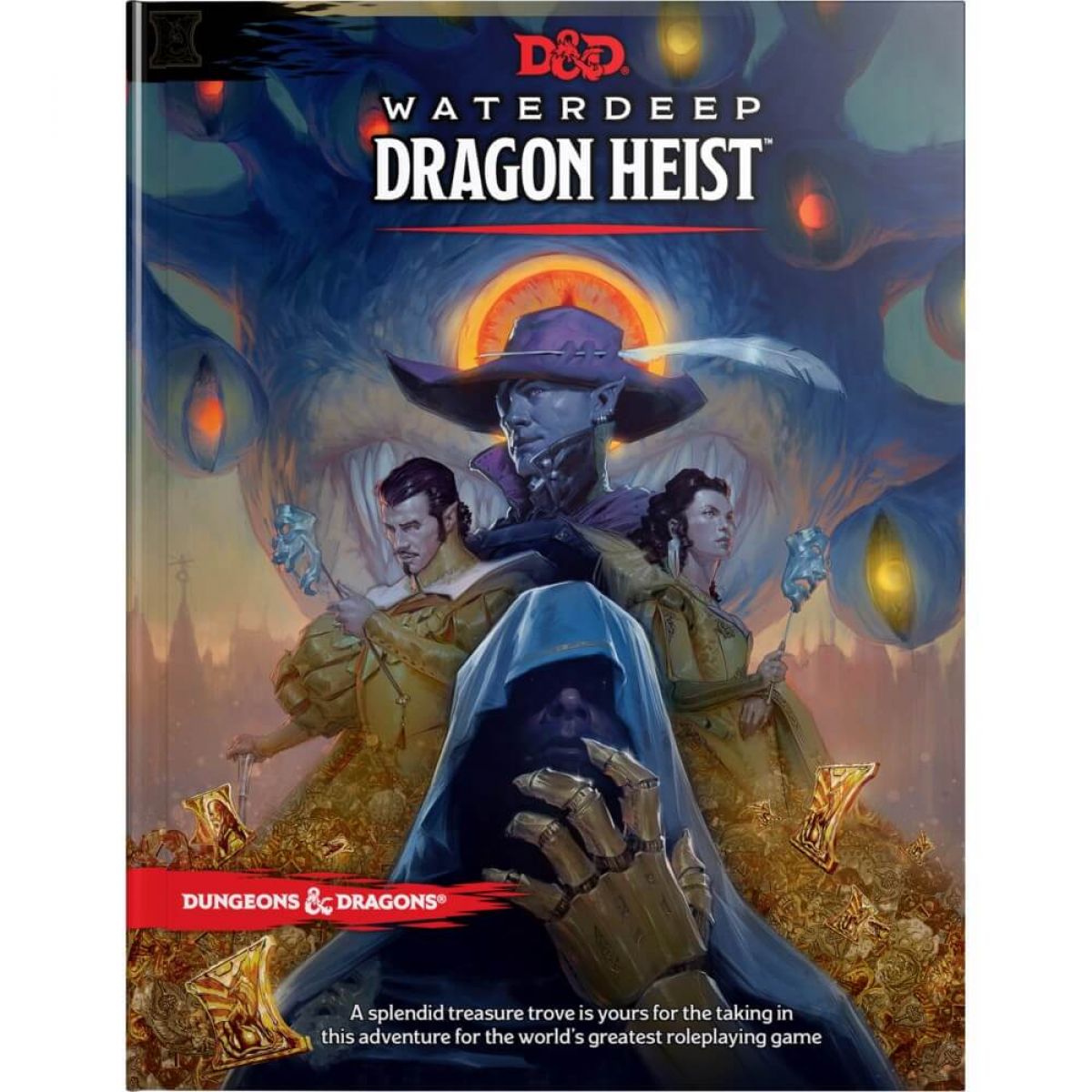 Dungeons & Dragons Waterdeep Dragon Heist adventure module cover