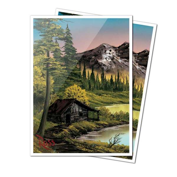 Ultra Pro Bob Ross Mountain Retreat Sleeves