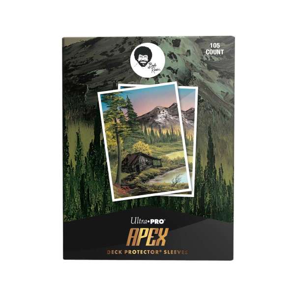 Ultra Pro Bob Ross Mountain Retreat Sleeves