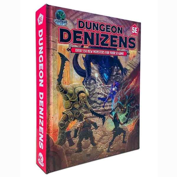 Dungeons & Dragons 5E Dungeon Denizens Fifth Edition Fantasy monster compendium book