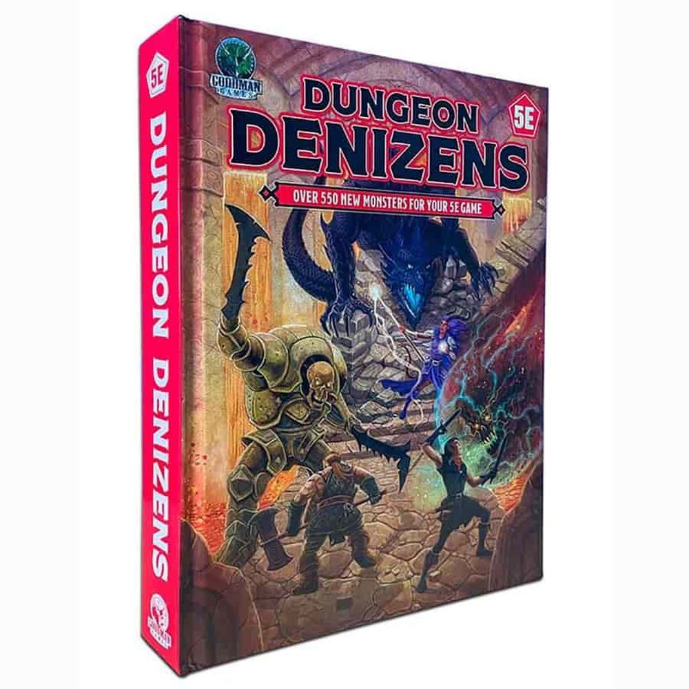 Dungeons & Dragons 5E Dungeon Denizens Fifth Edition Fantasy monster compendium book
