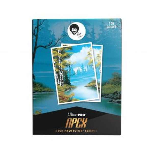 Ultra Pro Bob Ross Lakeside Path APEX Deck Protector Sleeves 105 count