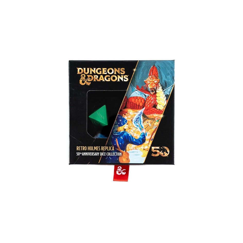 Fanroll D&D 50th Anniversary Vintage Dice Set with classic styling